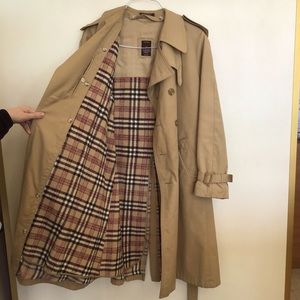 Europa Craft trench coat with removable 2nd layer